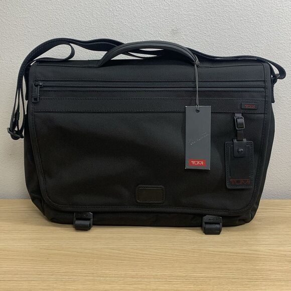 NEW Tumi Ballistic Nylon Laptop Briefcase Messenger Shoulder Bag Travel Office - Picture 1 of 8